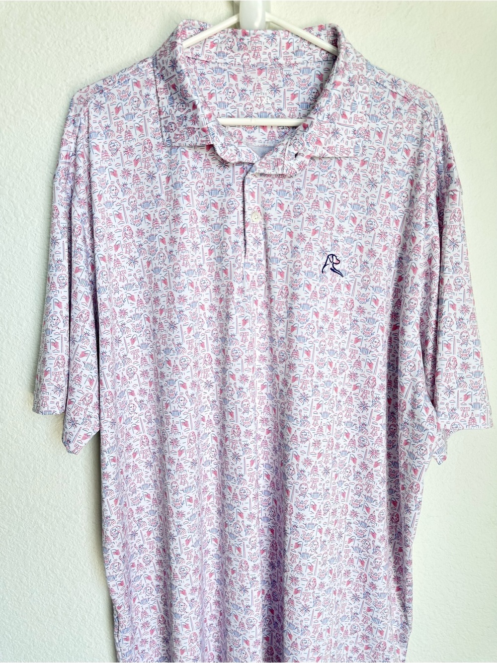 Set of 2 Rhoback Men’s Short Sleeve Performance Polo The Jawn Striped 3XL Golf - Picture 7 of 17